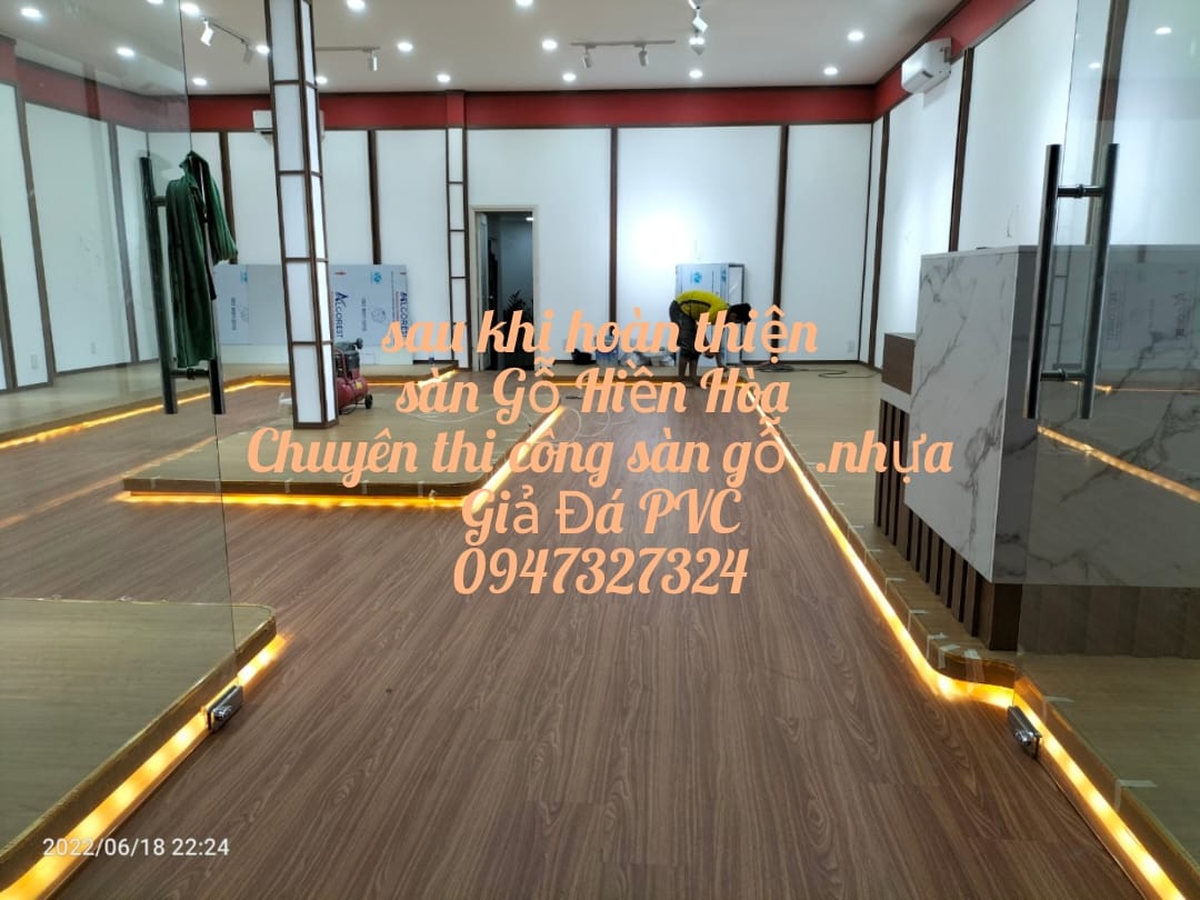 Thi công lắp đặt sàn gỗ tại bình dương